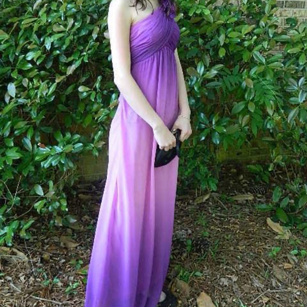 Prom dress purchased from Macy’s junior department.